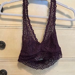 Maroon Bralette